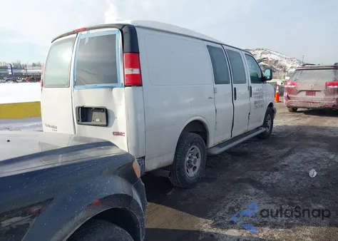 2014 GMC Savana 2500 Work Van из США, поврежденный, VIN 1GTW7FCA2E1913311